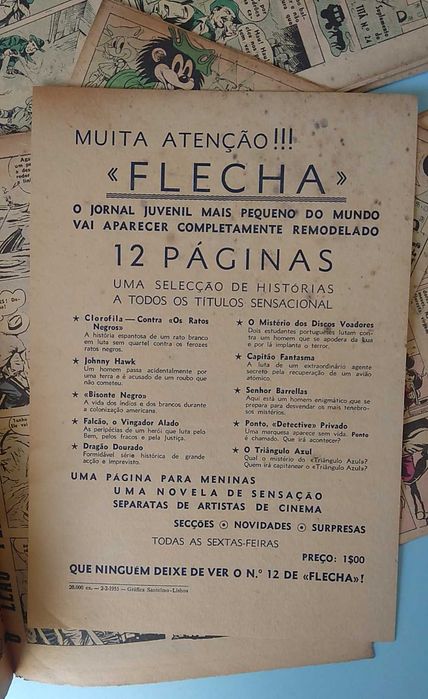 "O LEÃO" (Suplemento do TITÃ) -Col completa 18 fascículos com separata