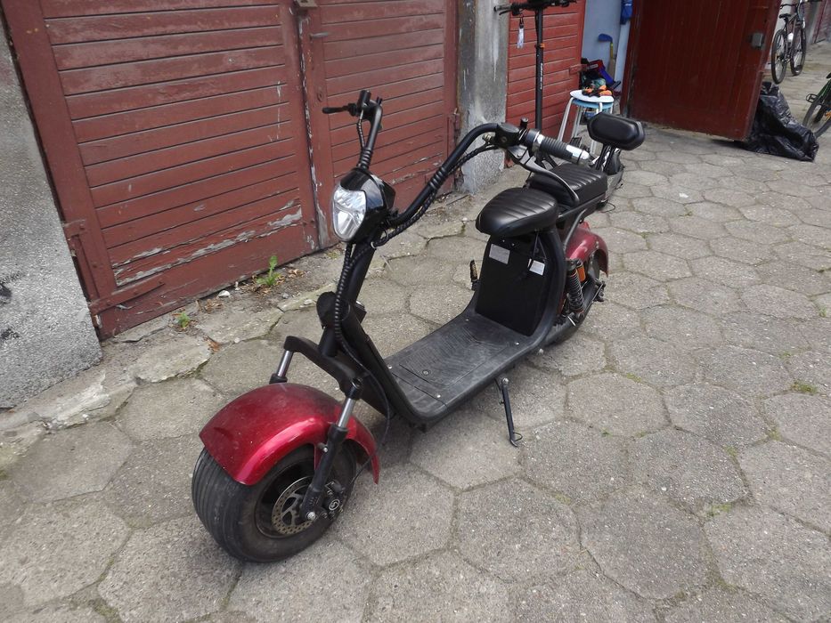 Skuter elektryczny dwu osobowy 2 szt baterii