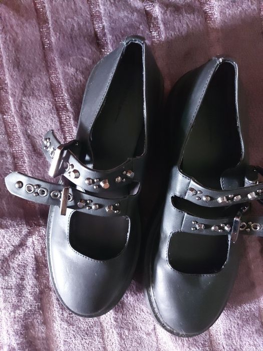 Мері Джейн туфлі Bershka Flat mary jane shoes 39