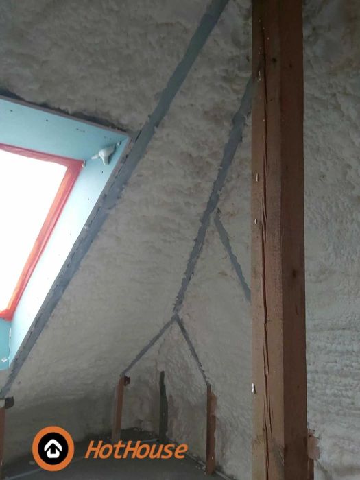 Ocieplenia, Izolacje poddaszy - Piana PUR, celuloza, wełna skalna