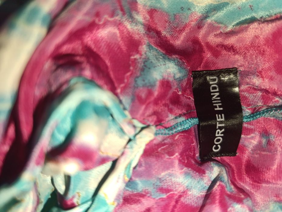 Vestidos  Sra de seda indiana