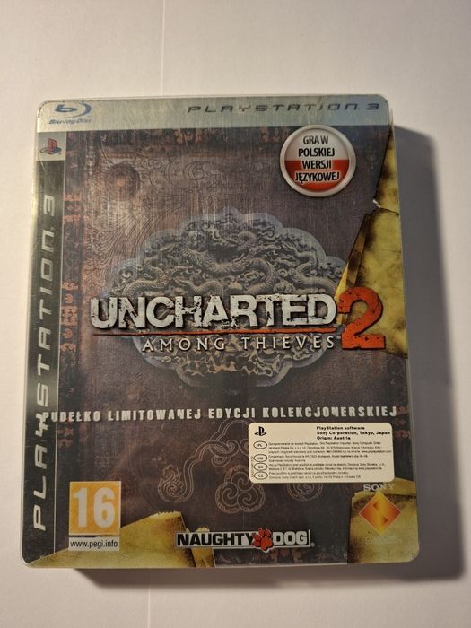 PS3 Uncharted 2 Among Thieves edycja limitowana polska wersja językowa