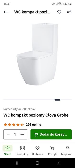 Miska WC Clova Grohe