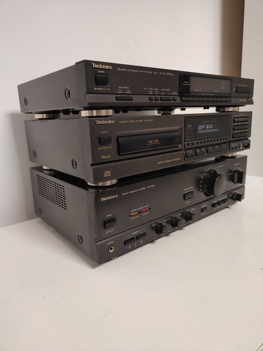 Wieża Technics wzmacniacz SU-V560, SL-PG440, ST-G470