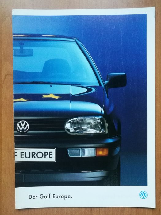 Prospekt VW Golf III szt.3.