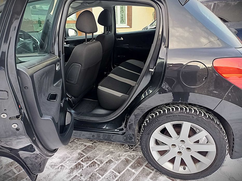 Peugeot 207 1,4 benzyna 95KM! Z Niemiec! Zarejestrowany! 2008r. CZARNY