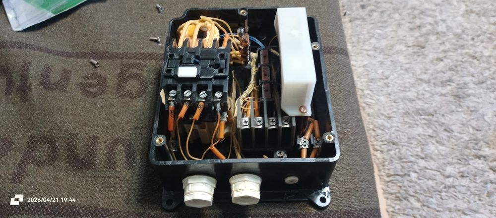 Електромагнітний пускач захист 3.