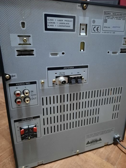 Aparelhagem Sony 771