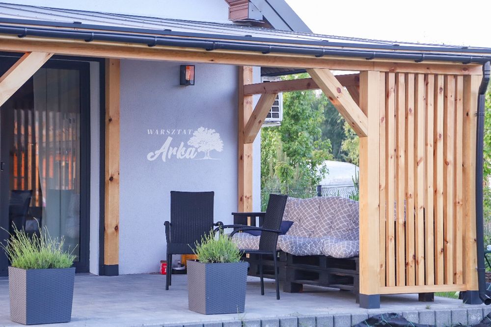 Taras, altana, meble