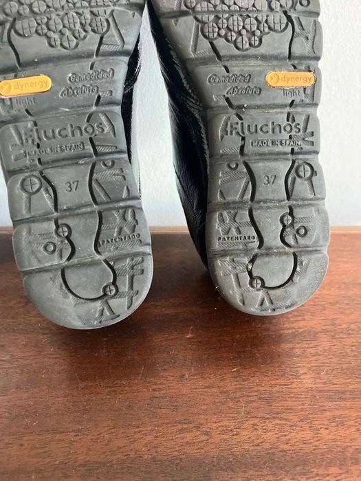 Sapatilhas pretas Fluchos Femme 37