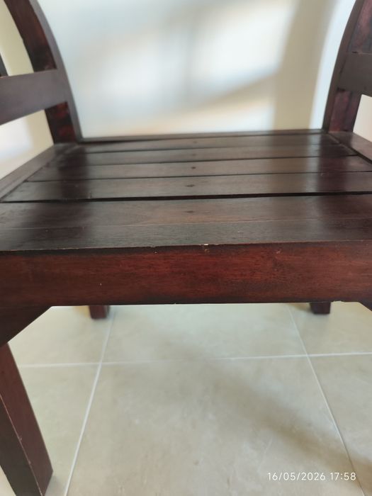 Banqueta com almofada