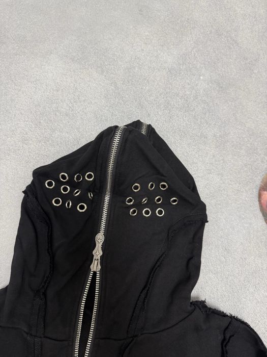 зип худи Thug Club black star zip up vetements balenciaga