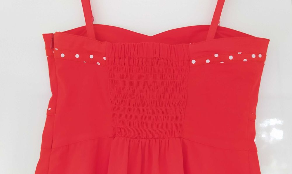 Bawełniana sukienka Cache Cache. Pomarańczowa, rozmiar 36/S.