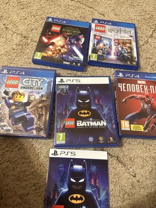 Lego BATMAN PS5 диск