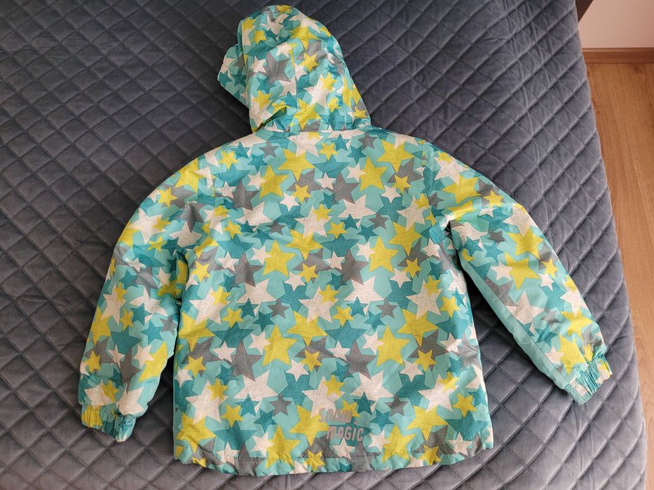 zimowa dziecięca kurtka rozmiar 110/116 LUPILU