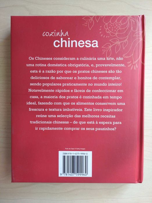 Livro Cozinha Chinesa