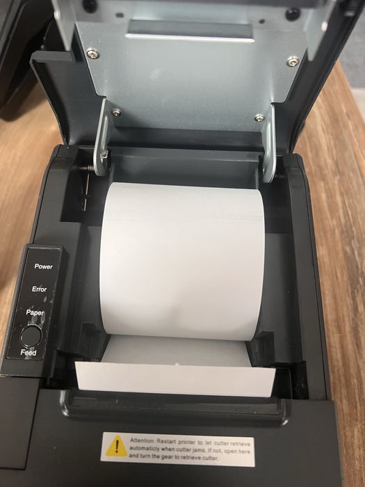 Drukarka fiskalna bonowa termiczna TCK80UBW Ethernet jak nowa LAN RJ45