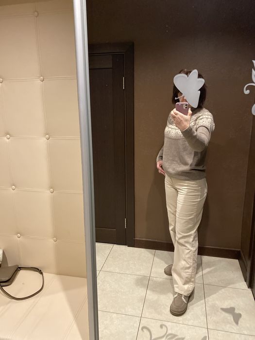 Вельветові штани розмір 40