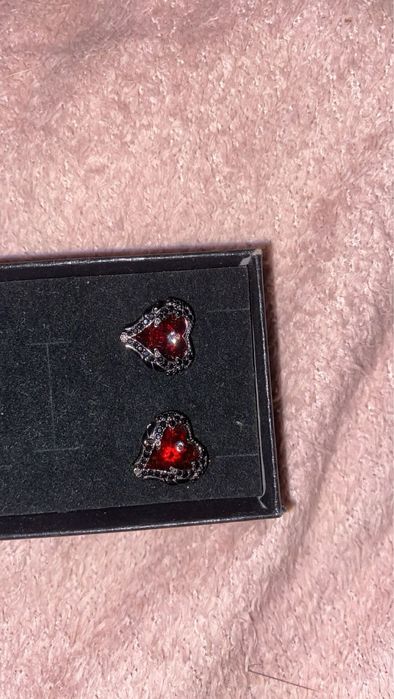 Kolczyki serca Mennica Bydgoska