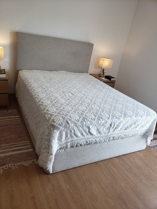 Colcha em croché cama de casal