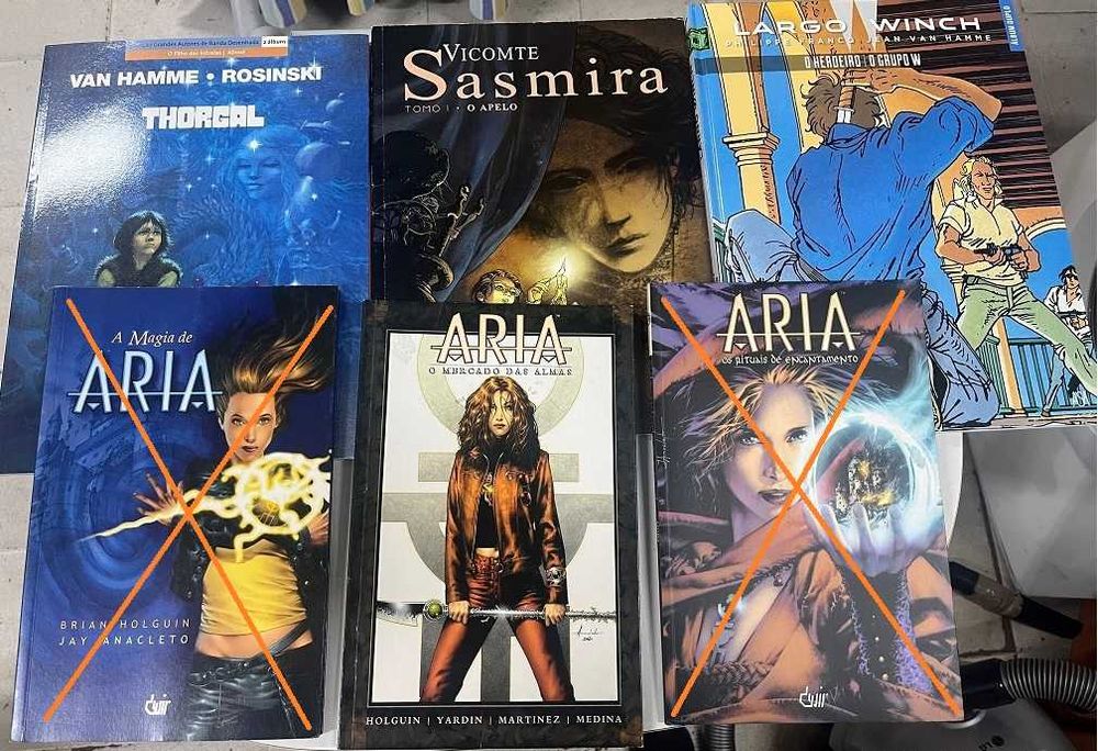 Livros Banda Desenhada- Vários autores/Personagens