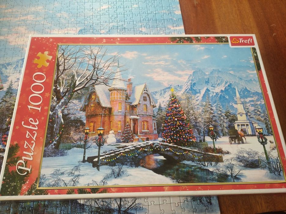 Пазлы 1000 trefl разные
