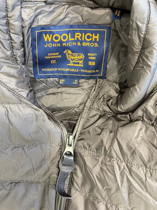 Puchowa Kurtka Woolrich John Rich & Bros Zipped Ciepła