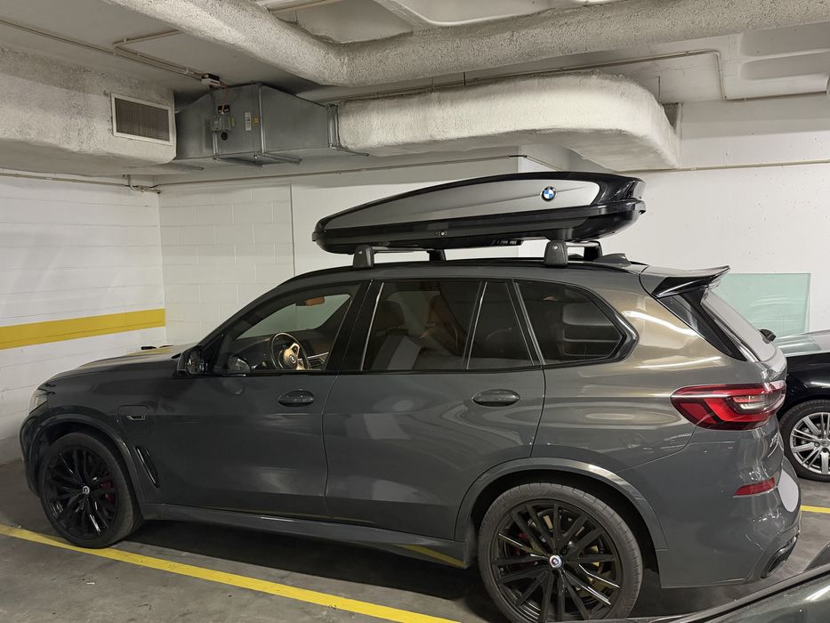 Mala tejadilho BMW + barras tejadilho BMW