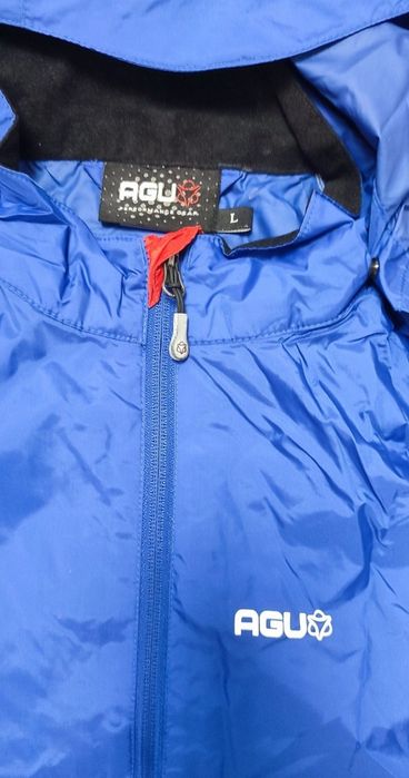 Дождевая куртка мембрана AGU Secco Condom TREKKING WEB BLUE.