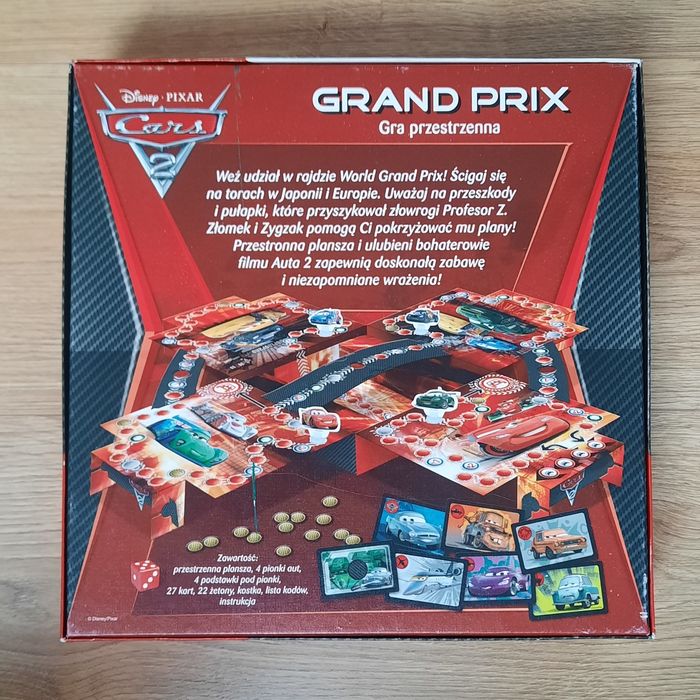 Gra planszowa auta 2 grand prix