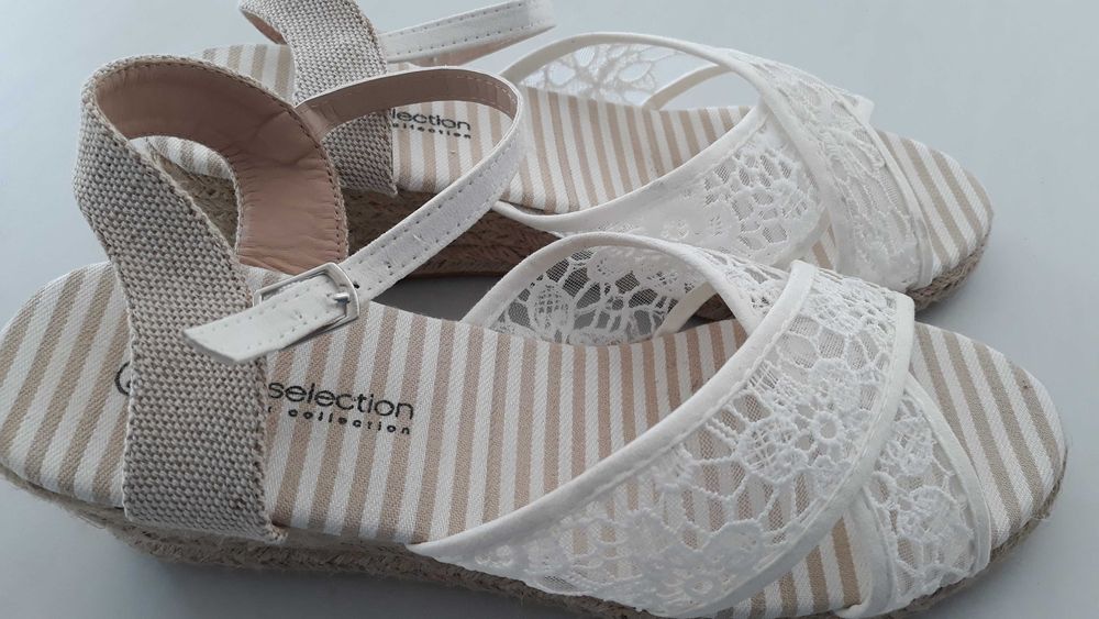 Espadryle na koturnie rozm. 39