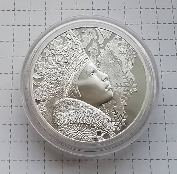 Австрія 20 євро 2023р. СРІБЛО. ПРУФ. Таємниці снігу. Сертифікат.
