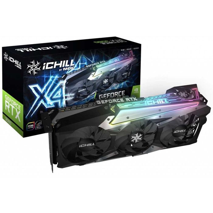 Гарантія! RTX 3080 10GB Inno3D Ichill X4 ігрова відеокарта для пк