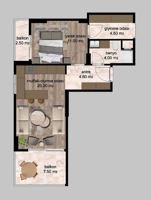 АКЦИЯ! Недвижимость в Турции у моря, квартиры в Мерсине от 34 900 €