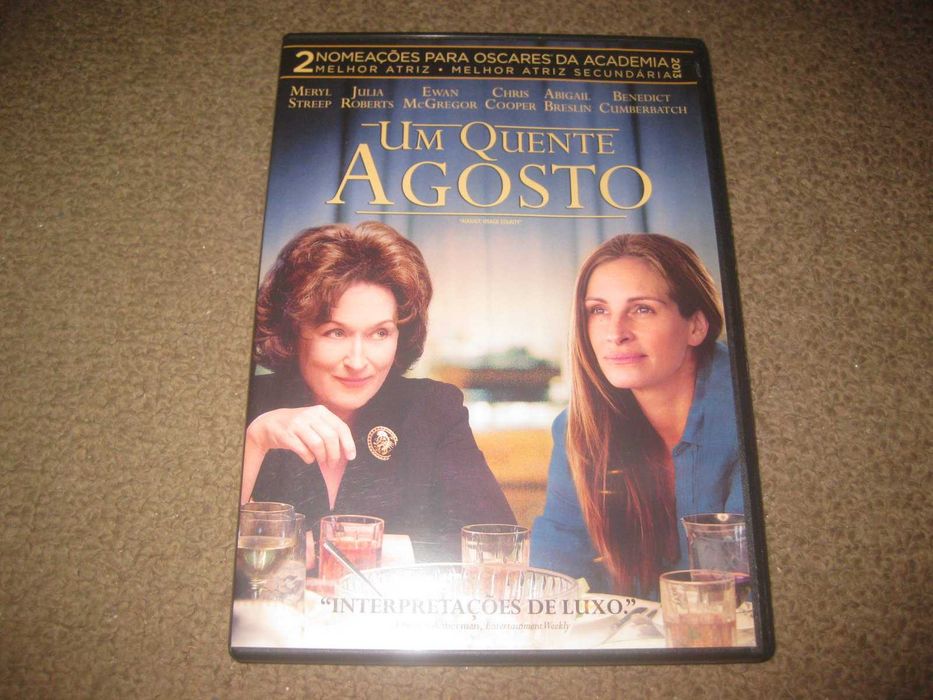 DVD "Um Quente Agosto" com Meryl Streep