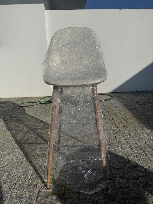 2 Cadeiras de Bar JONSTRUP – Estilo Nórdico | Bom estado
