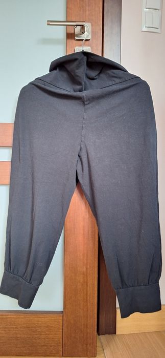 Spodnie L H&M Mama ciążowe bawełniane ,za kolano