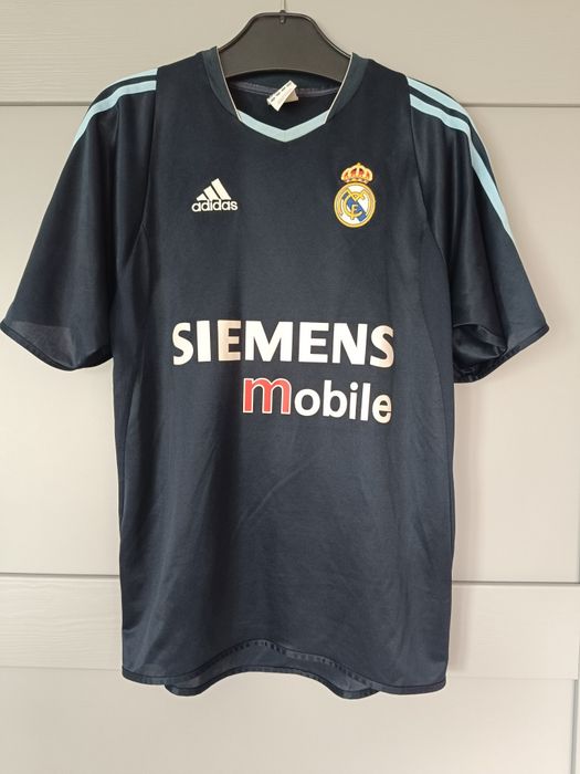 Koszulka Real Madrid 2003-04 Away #23 Beckham Adidas Climalite Roz. S