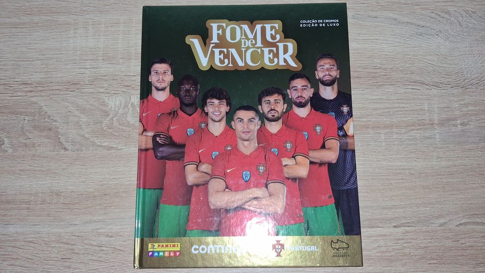 Caderneta "Fome de Vencer" completa
