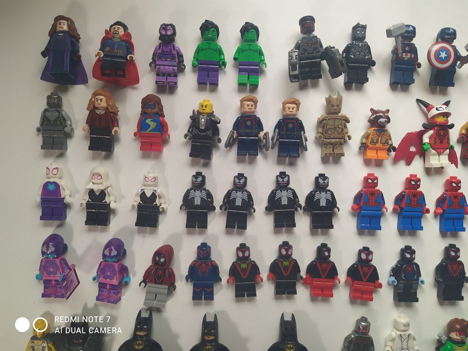 Lego фігуркі орігінал Марвал, Супер герої