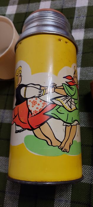 Продам термос с стеклянной колбой