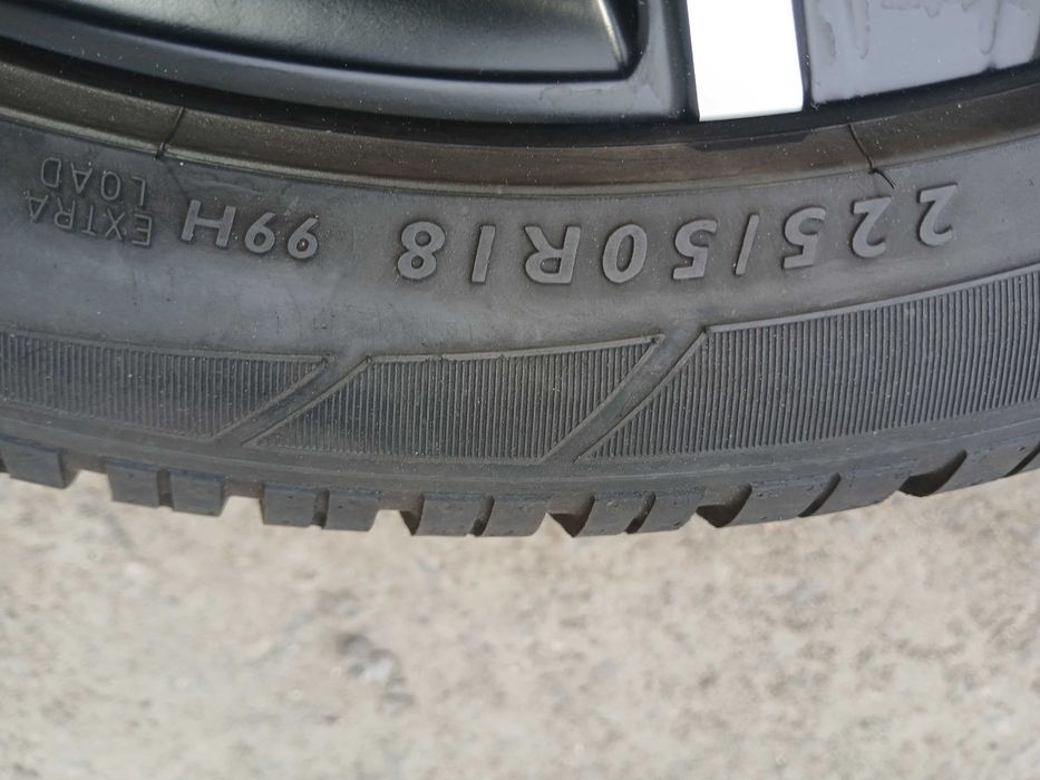 Opony 225/50/18 Dunlop bieżnik 7,5mm i 6,5mm F-VAT