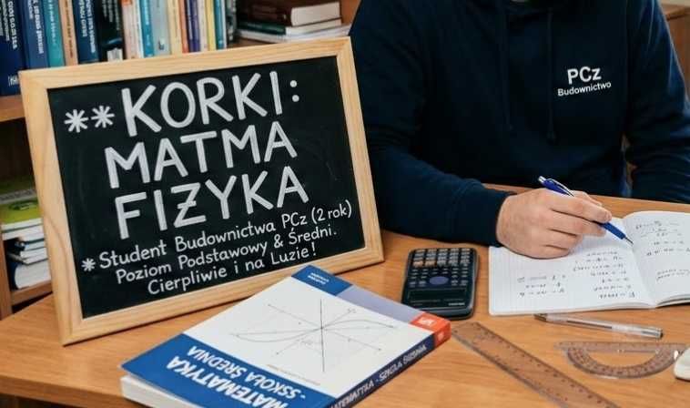 Korki korepetycje lekcje doszkalające Matematyka Fizyka