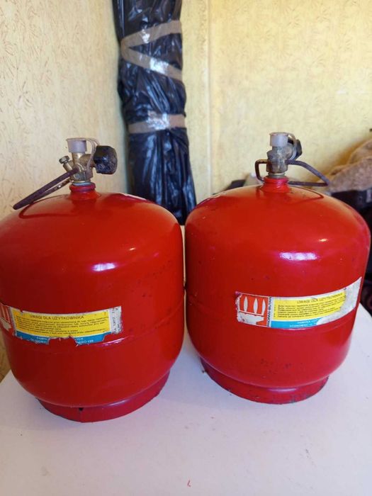 Butle gazowe turystyczne 3 kg 2 sztuki