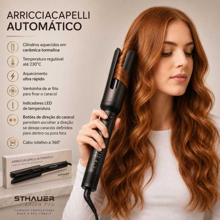 Modelador de Cabelo Automático Air Curler Pro Sthauer