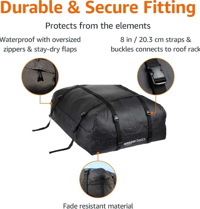 Amazon Armour Bag  Bagażnik dachowy tekstylny składany 425L
