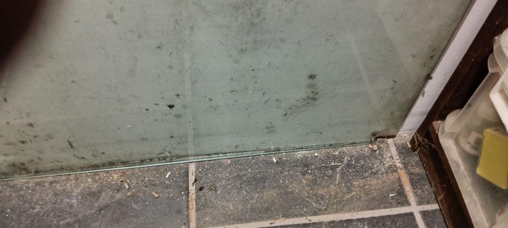 Vidro grande temperado