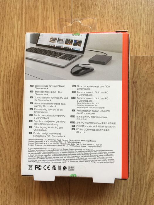 Caixa Externa USB 3.1 para HDD 2.5" SATA (NOVO) + Disco Externo 1TB