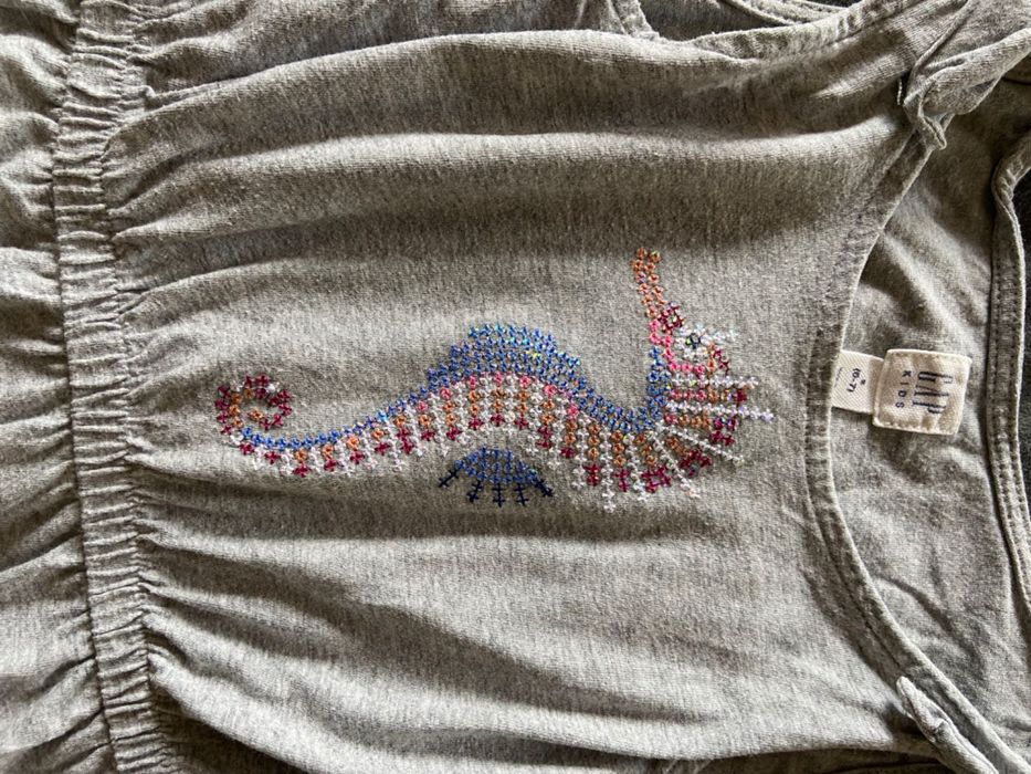 Roupas GAP 5-7 dois blusas e um vestido