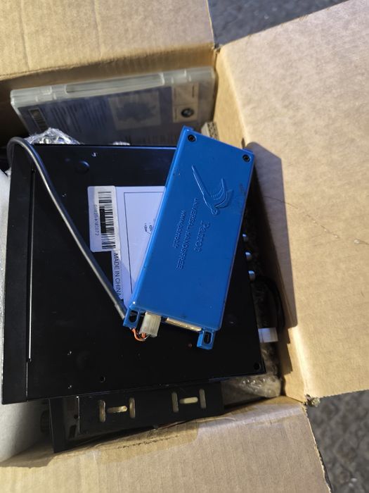 Rádio mdf 1 original com DVD, camera, leitor mp3 pen camera marcha